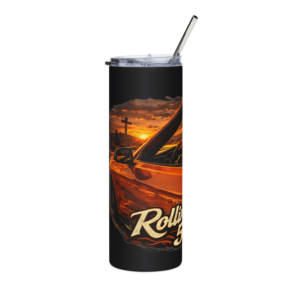 20oz Tumbler — "Rollin' in my 5.0"