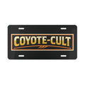 Vanity Plate - Coyote Cult Retro Logo