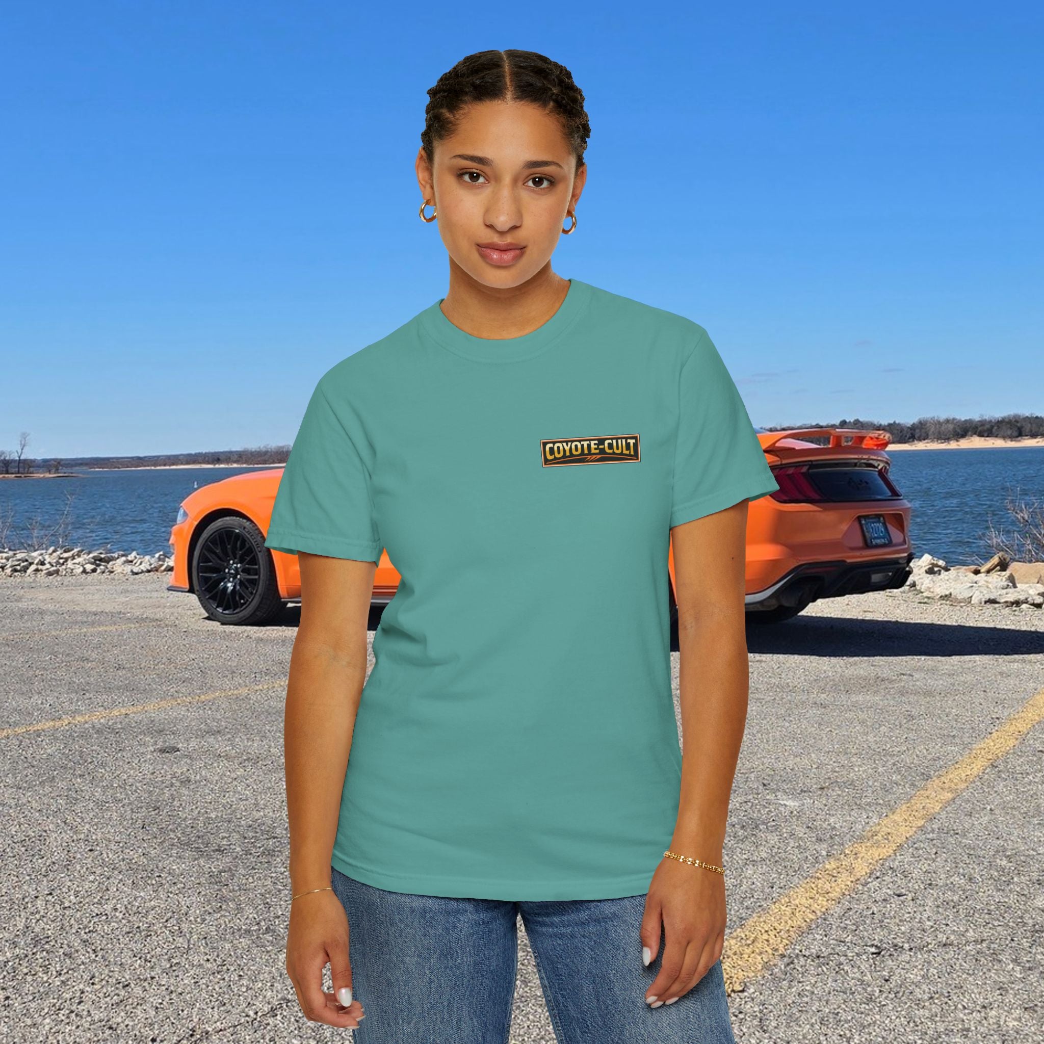 Jesus Took the Wheel and Floored It T-Shirt — Graphic Racing Tee