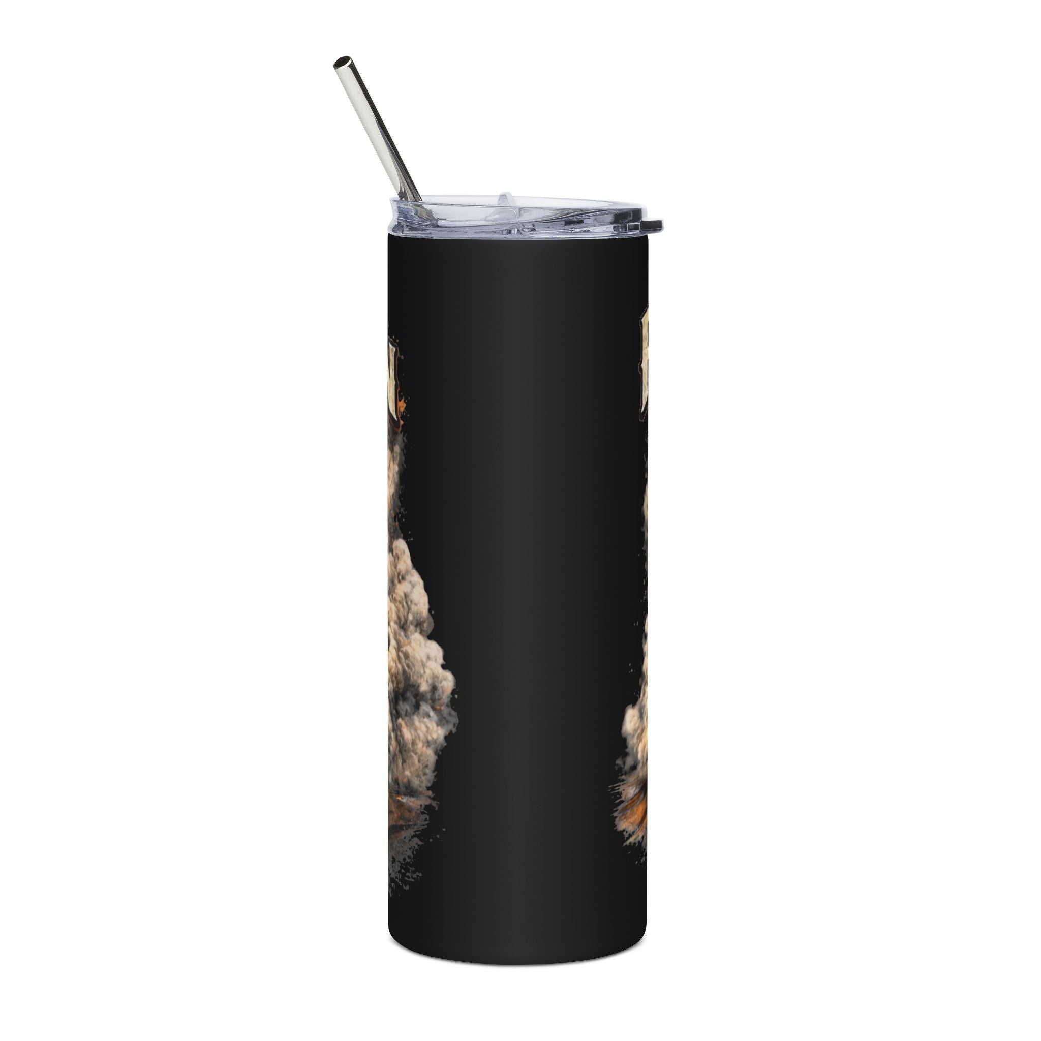 20oz Tumbler — "Pray for Traction: Holy Horsepower"