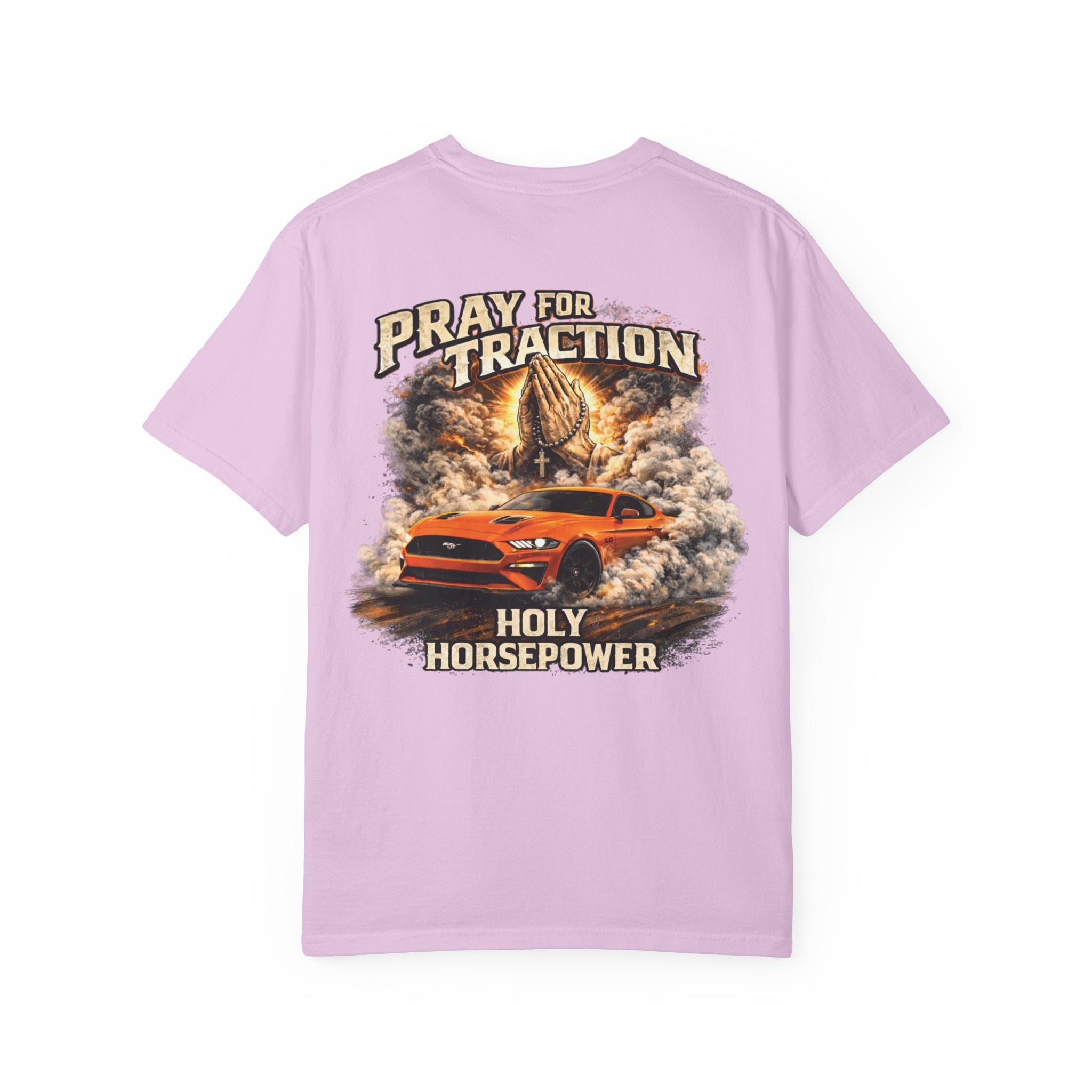 Pray For Traction T-Shirt — Graphic Racing Tee
