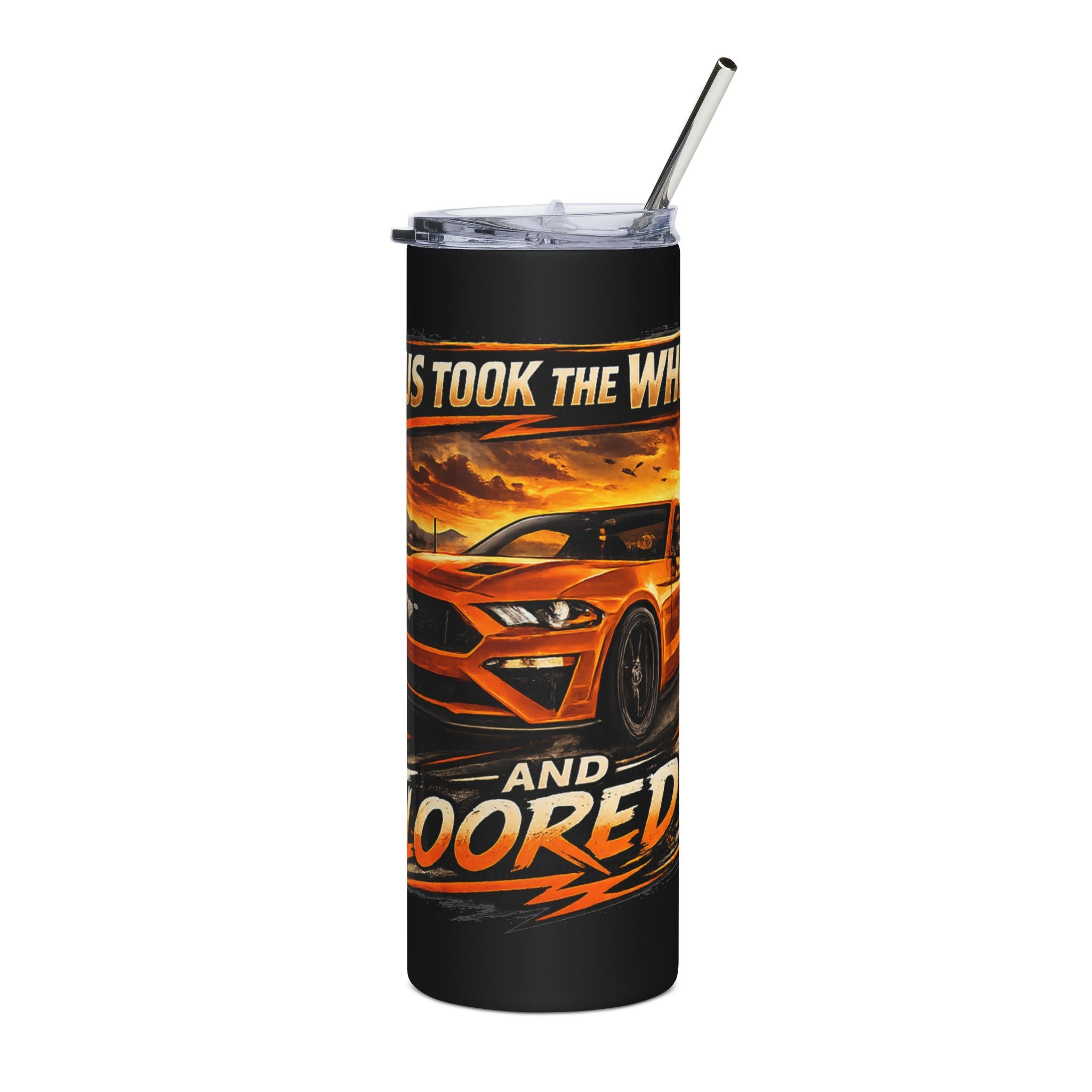 20oz Tumbler — "Jesus Took the Wheel"