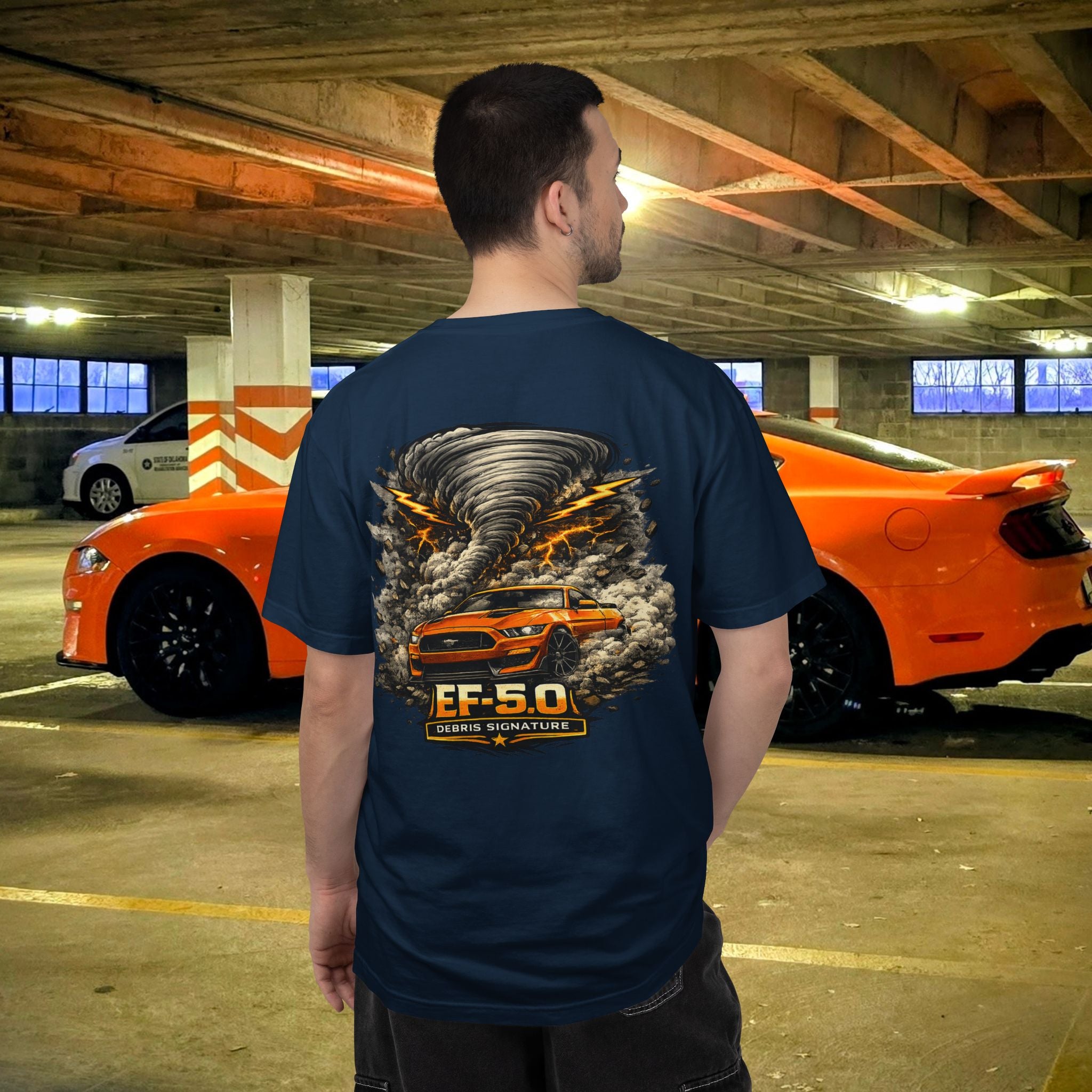 Debris Signature — Graphic Racing Tee