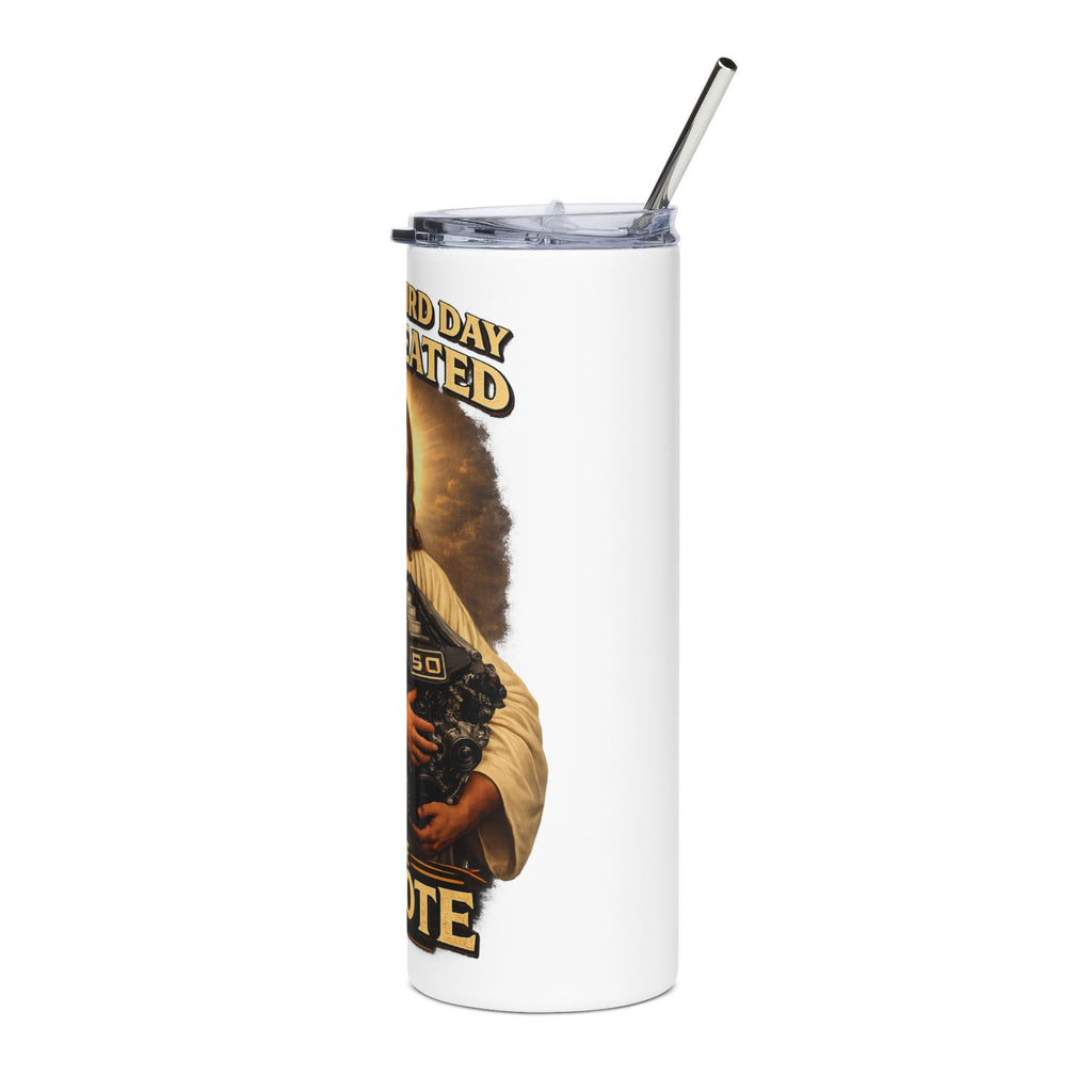 20oz Tumbler – "On the Third Day - God Created the Coyote"