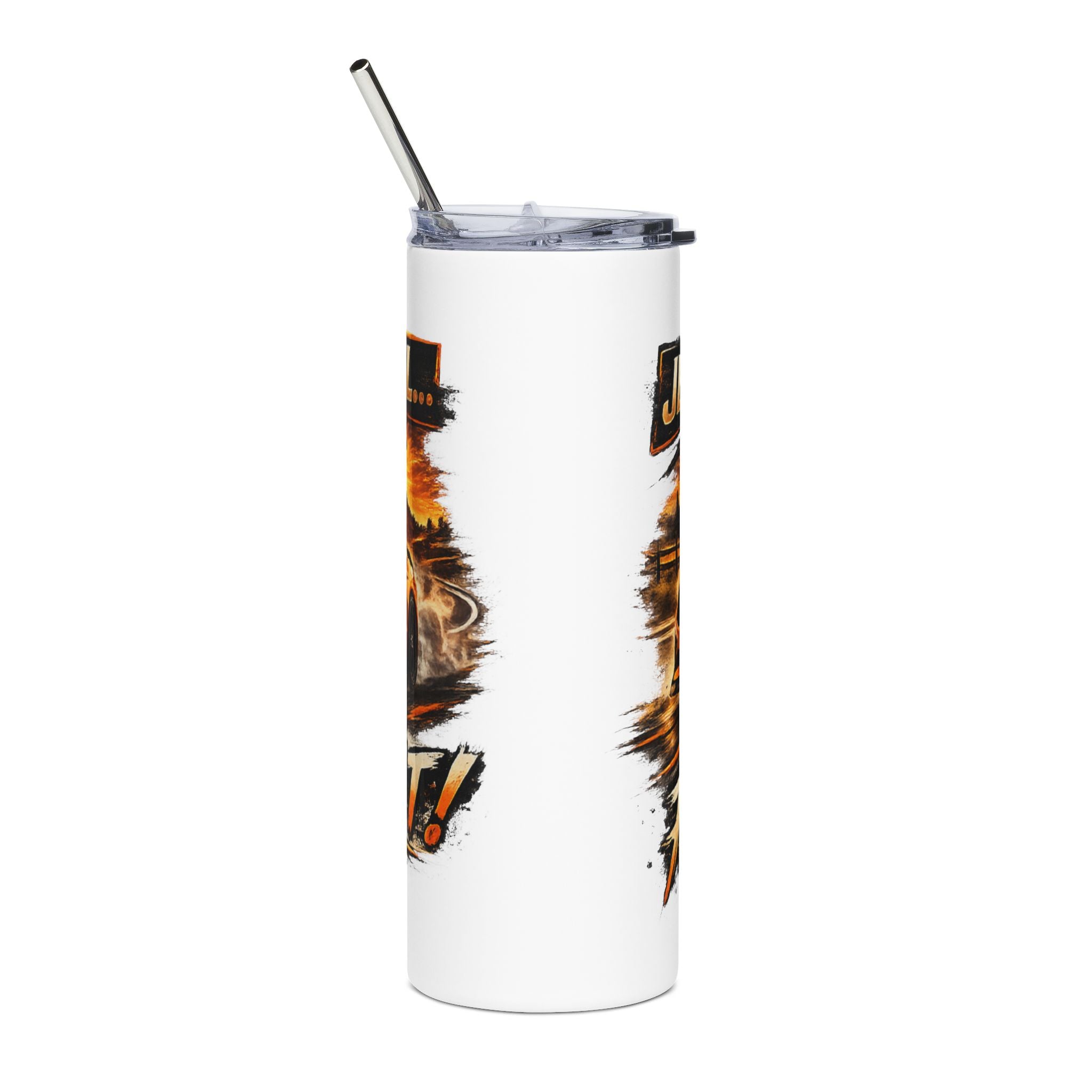 20oz Tumbler — "Jesus Took the Wheel"